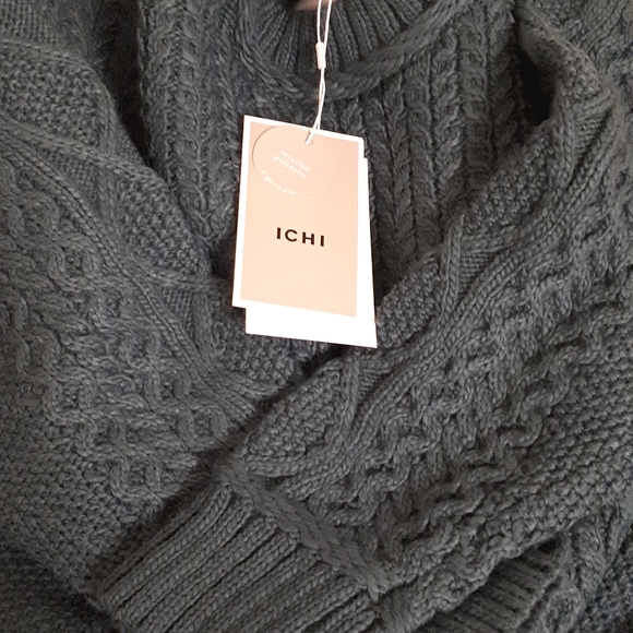 ICHI Tacy cable knit sweater/BNWT - Picture 5 of 6